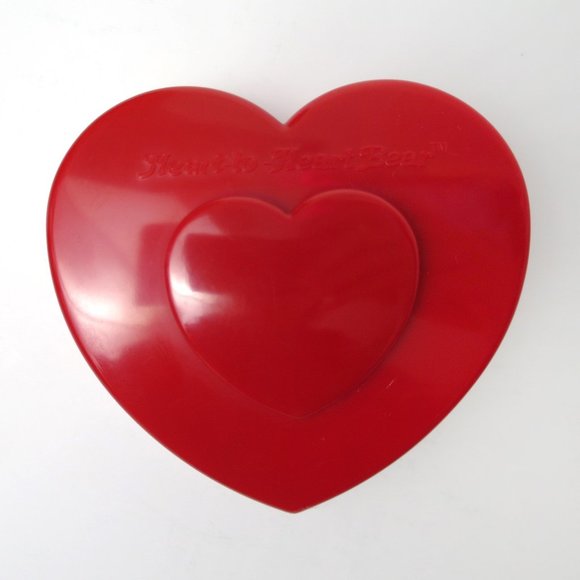 Vtg 80's Heart to Heart Baby Bear Plush With Working Heart - Picture 9 of 11